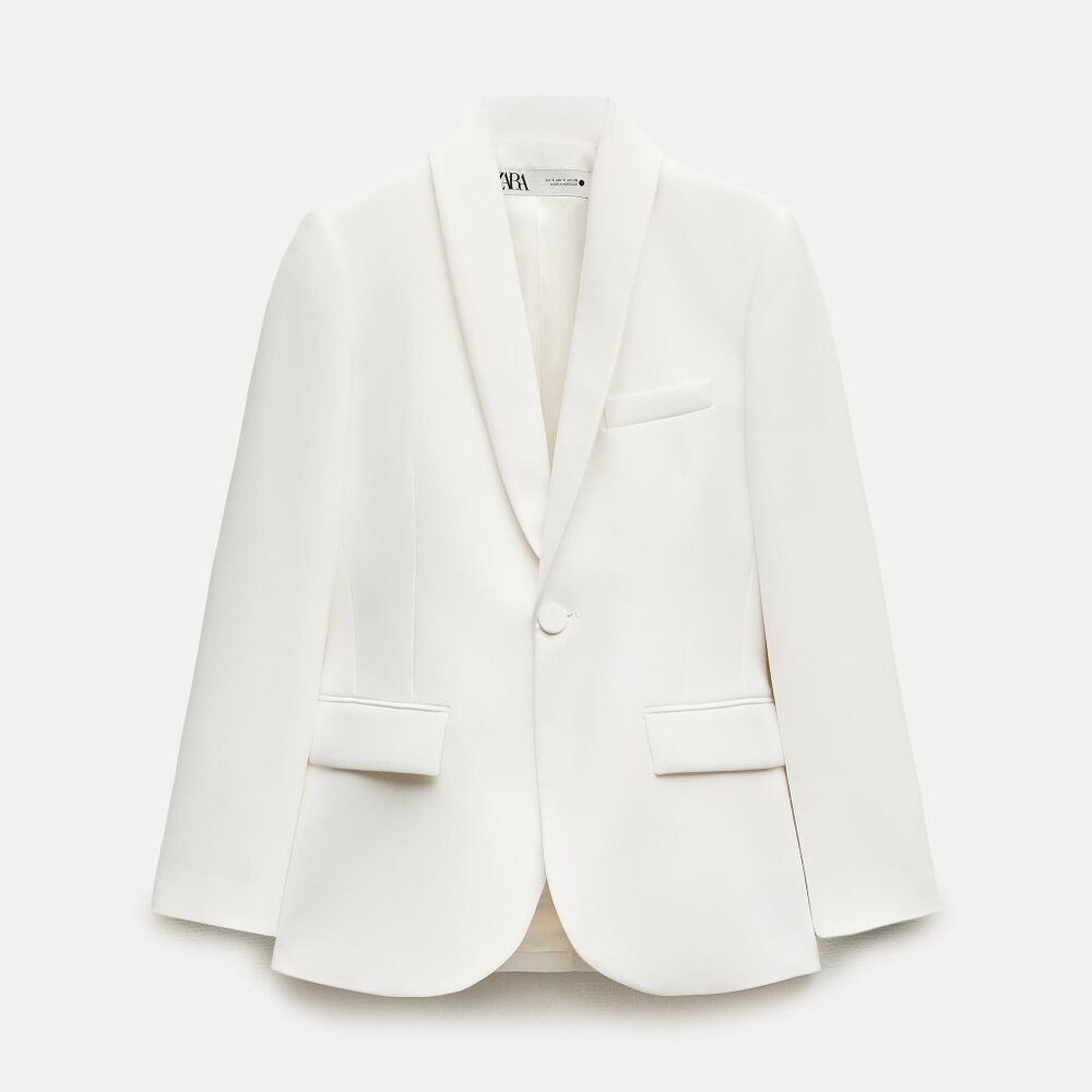 BRAND NEW White Structured Blazer